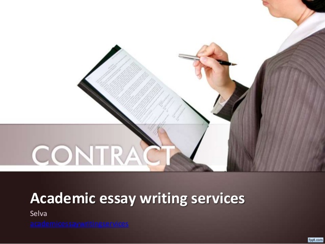 Academic essay writing service