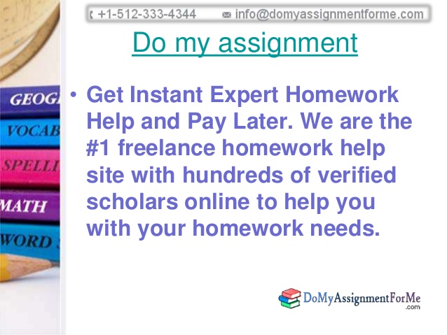 Can someone do my assignment for me
