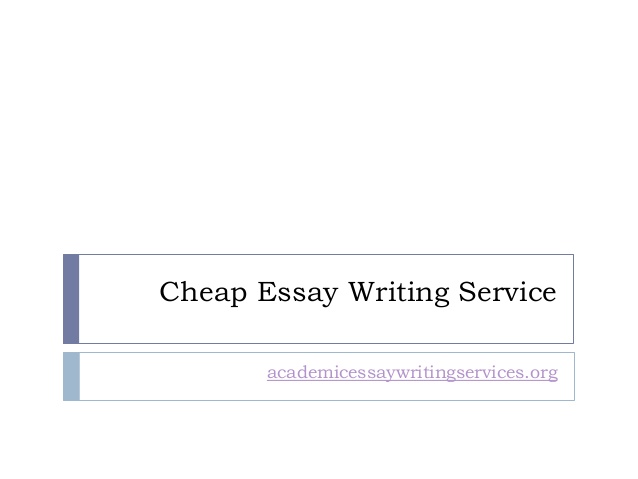 Custom essays cheap