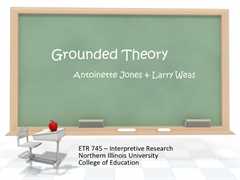 Grounded theory dissertation