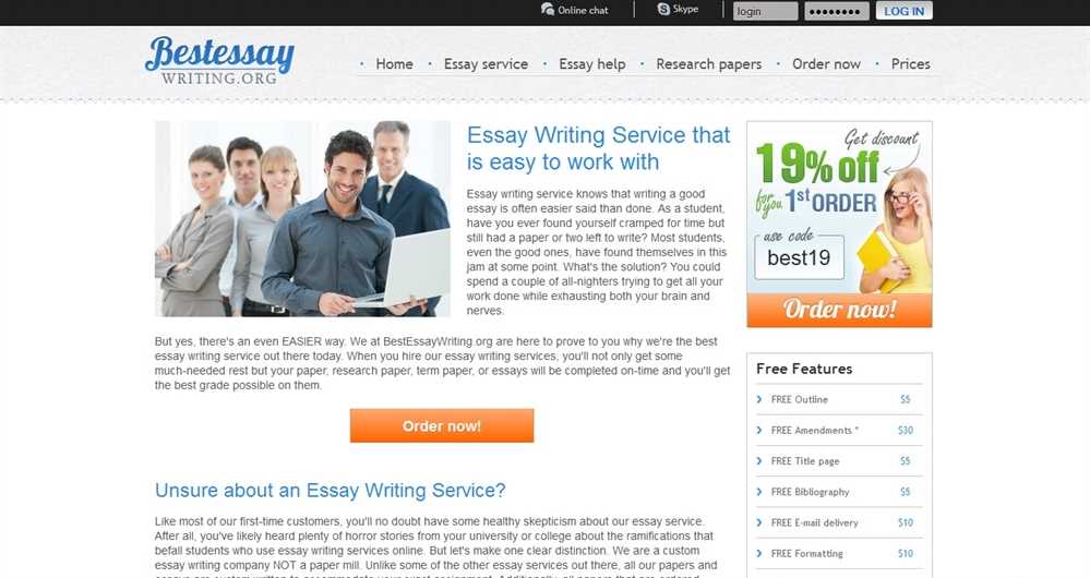 Online essay writing service review