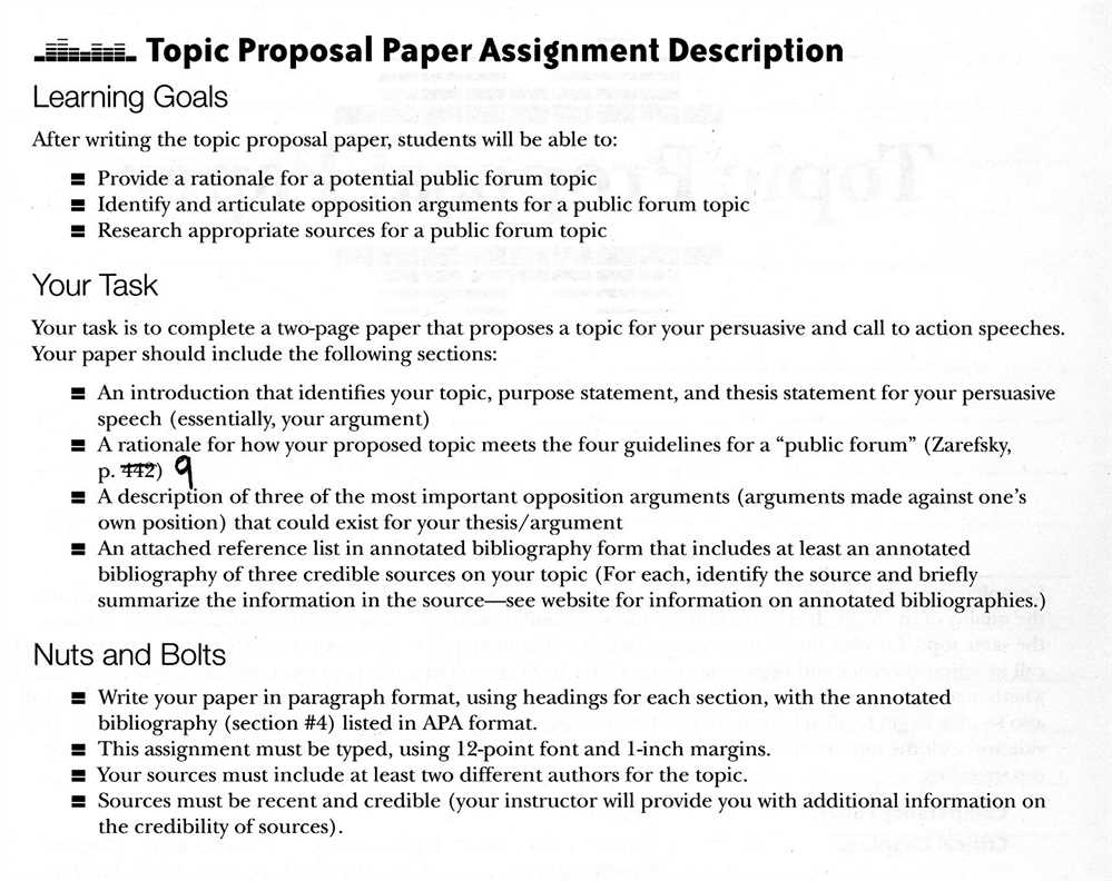 Research paper topis