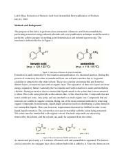 Distillation.