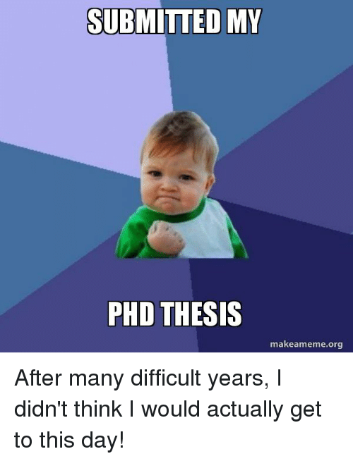 Submitted thesis